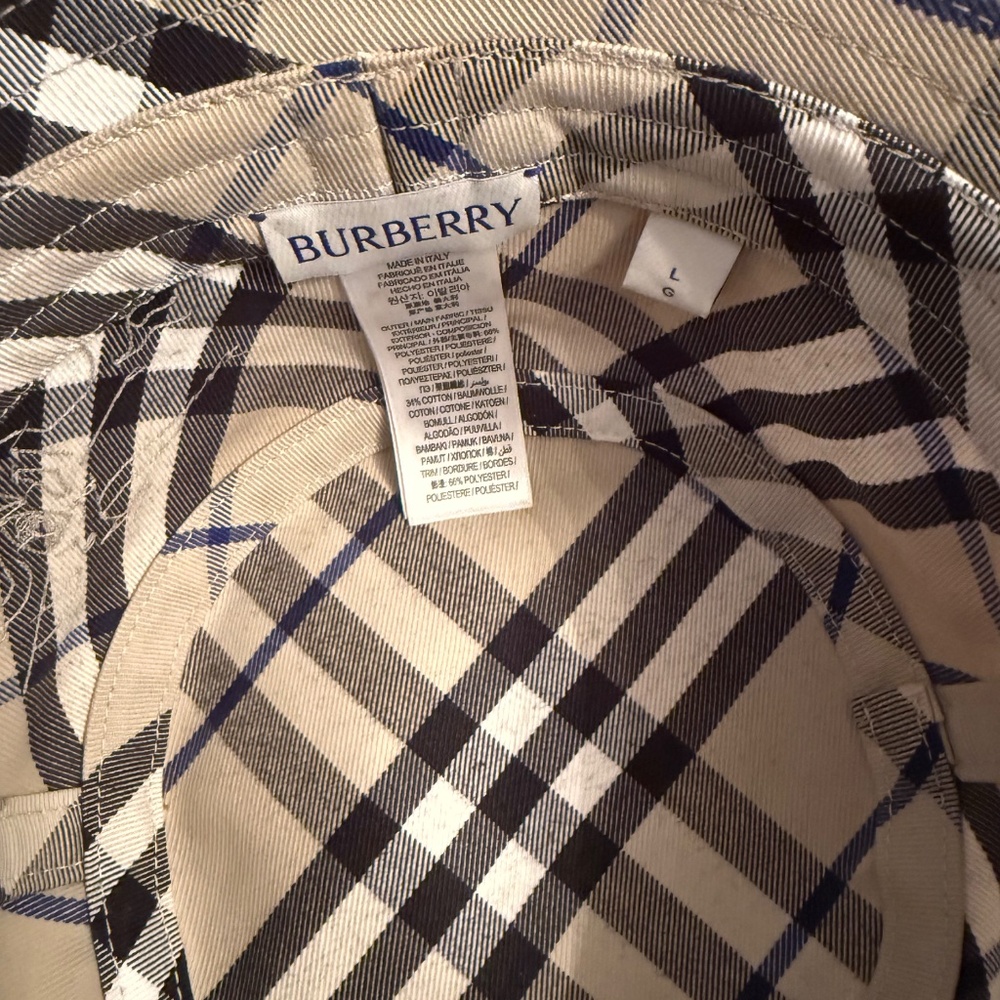 Burberry Check Ekd Bucket Hat - image 2